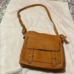 Leather crossbody